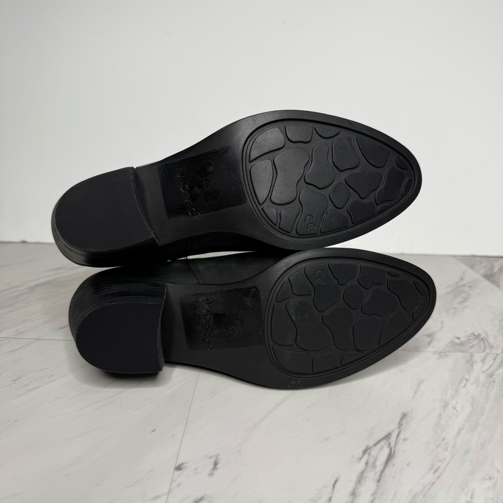 Vionic Shantelle Black Nubuck Bootie 7 - Picture 14 of 15